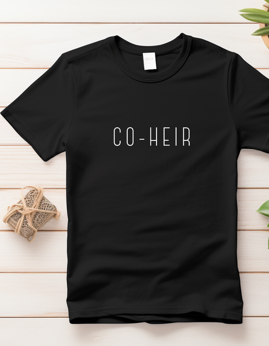 Co-heir Tee Inspired by Romans 8:17